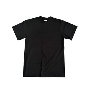 SHAKA WEAR Streetwear SuperMAX Heavy Black Tee Medium